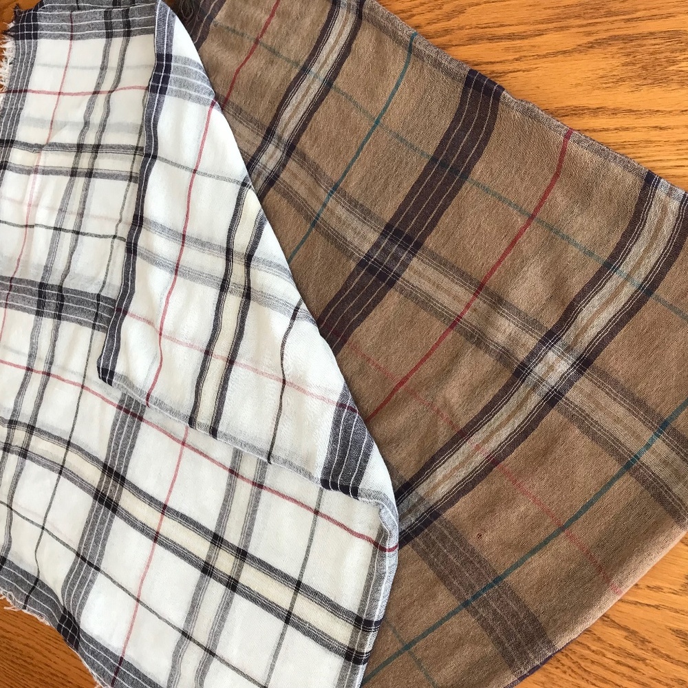 Plaid Scarves